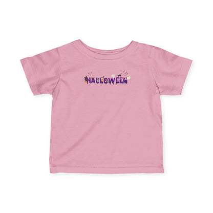 Infant Fine Jersey Tee - Holloween word Printify