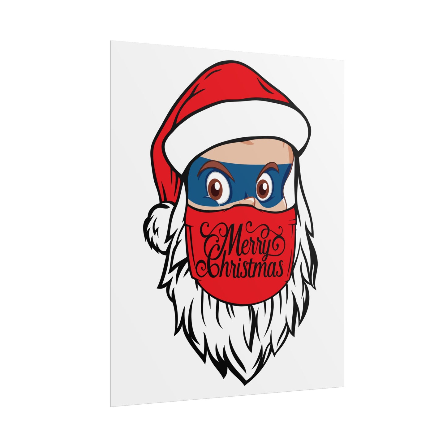 Rolled Posters - Santa Super kiddo - [[{"value":"Wonderwear Kid"}]]
