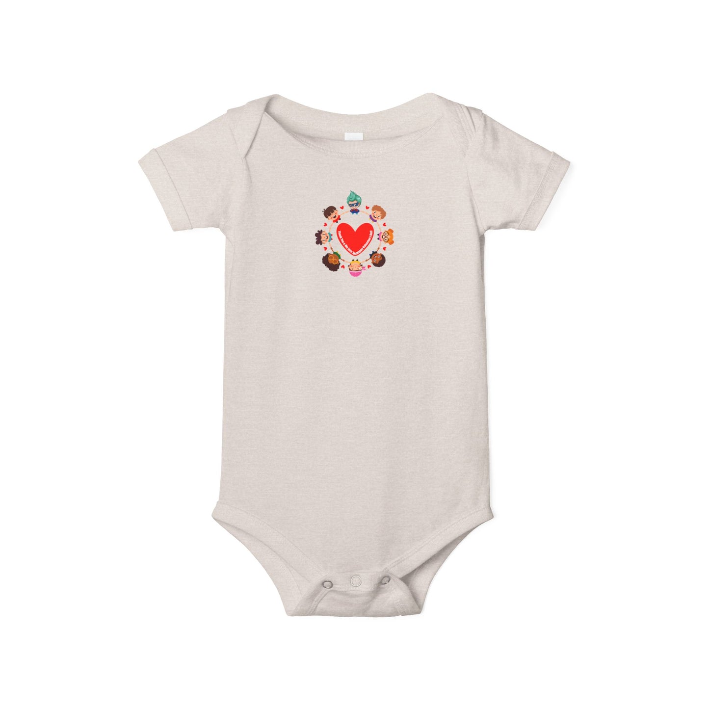 Infant Jersey One Piece - Valentines - We love you - [[{"value":"Wonderwear Kid"}]]