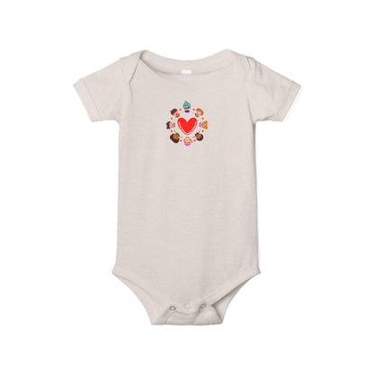 Infant Jersey One Piece - Valentines - We love you - [[{"value":"Wonderwear Kid"}]]