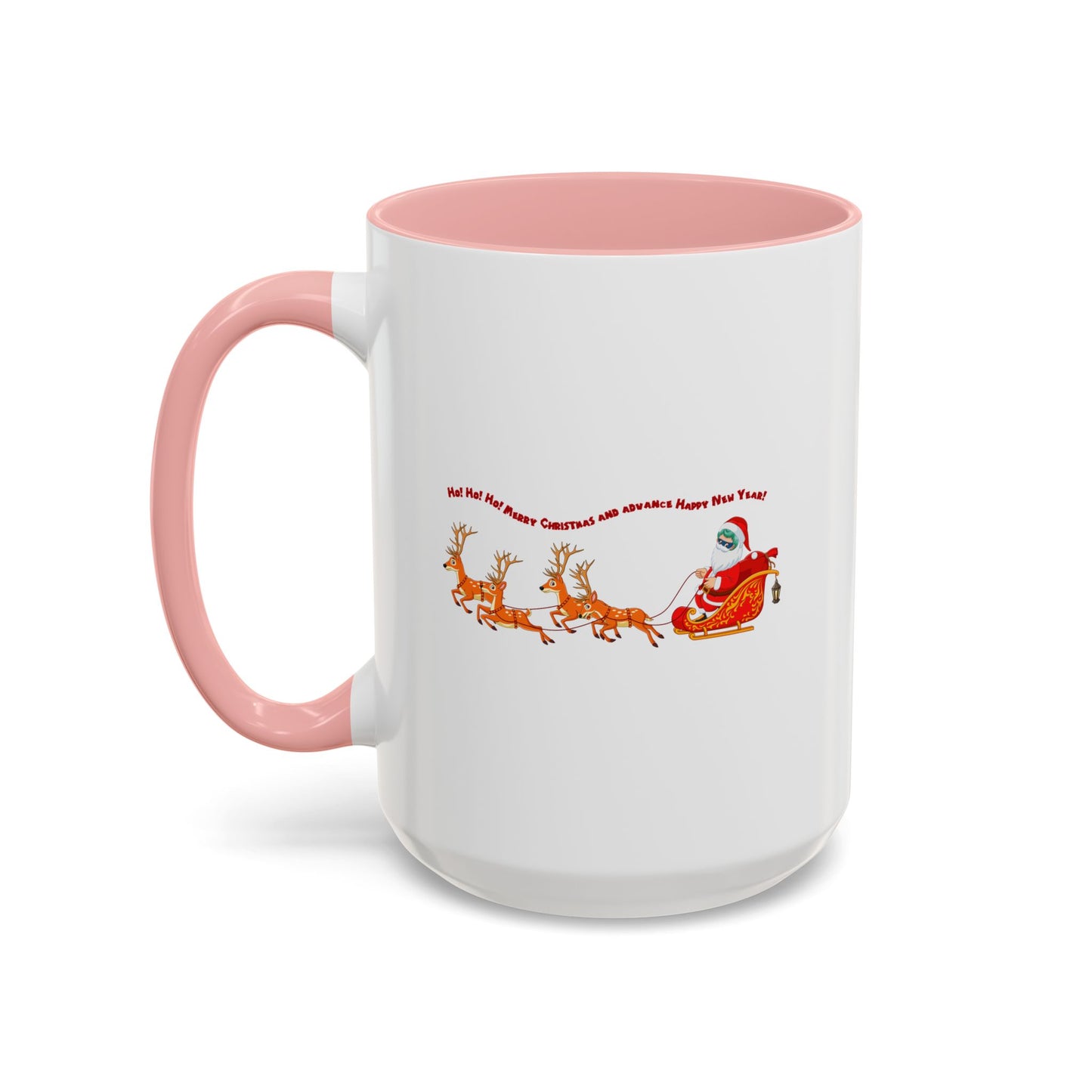 Accent Coffee Mug - Santa kiddo
