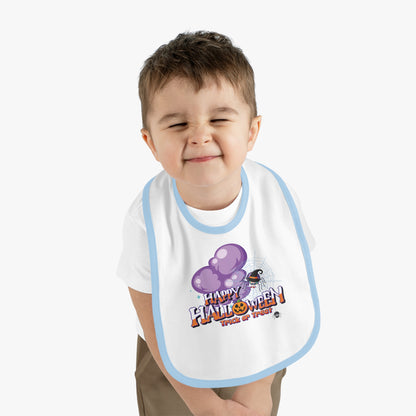 Baby Bib - Happy holloween - spider kiddo - [[{"value":"Wonderwear Kid"}]]