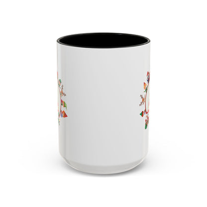 Accent Coffee Mug - We wish you a merry christmas - [[{"value":"Wonderwear Kid"}]]