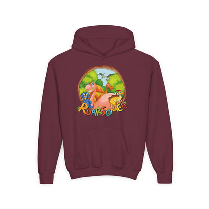 Youth Heavy Blend Hooded Sweatshirt - Roarsome Printify
