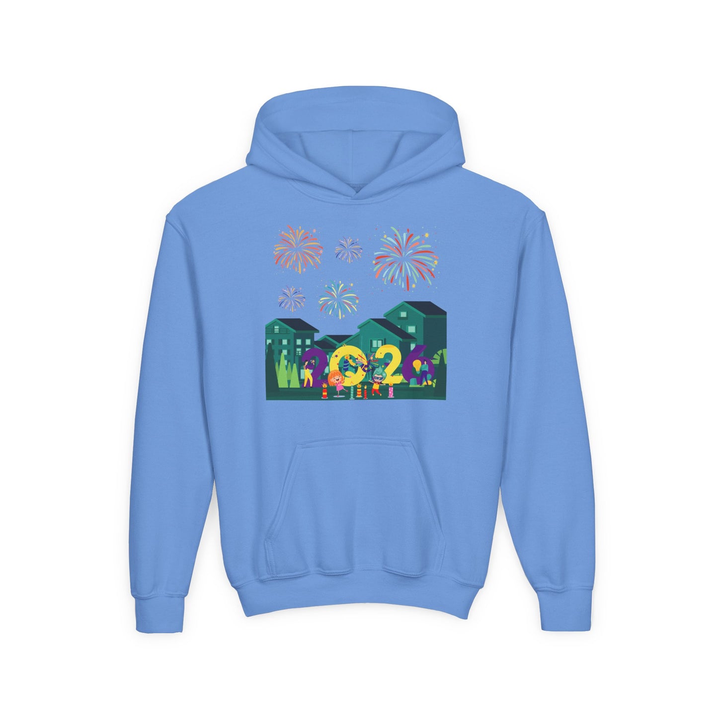 Youth Heavy Blend Hooded Sweatshirt - Super kiddo on house