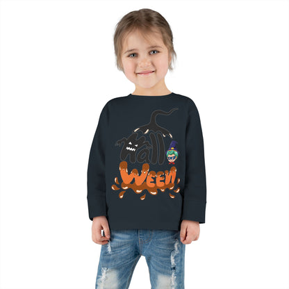 Toddler Long Sleeve Tee - Holloween Printify