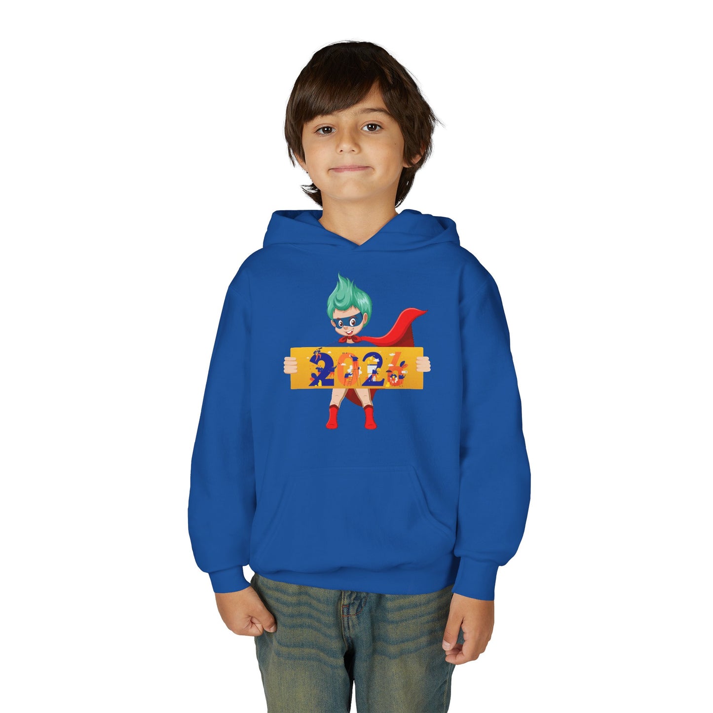 Youth Heavy Blend Hooded Sweatshirt - 2026