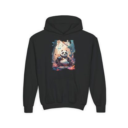 Youth Heavy Blend Hooded Sweatshirt - Kung fu Panda Printify
