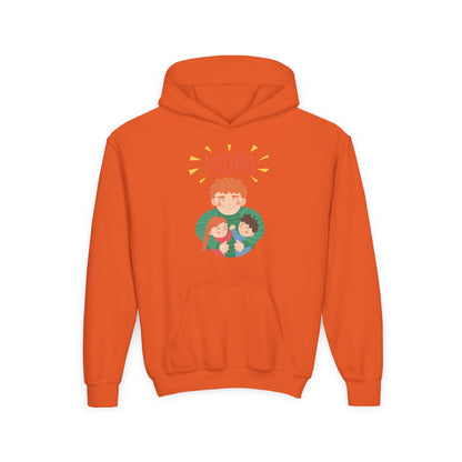Youth Heavy Blend Hooded Sweatshirt - Daddys love Printify