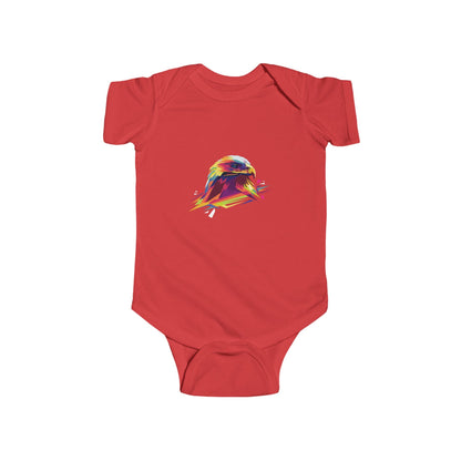 Adorable eagle infant bodysuit Printify