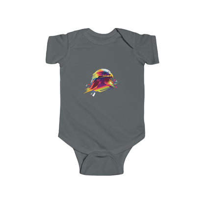 Adorable eagle infant bodysuit Printify