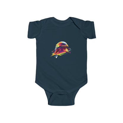 Adorable eagle infant bodysuit Printify