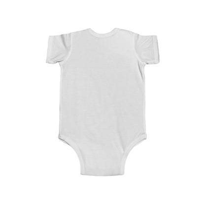 Baby Bee Bodysuit - Red Flower Infant Onesie Printify