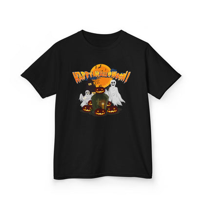 Kids Heavy Cotton™ Tee - Happy holloween - cemetery - [[{"value":"Wonderwear Kid"}]]