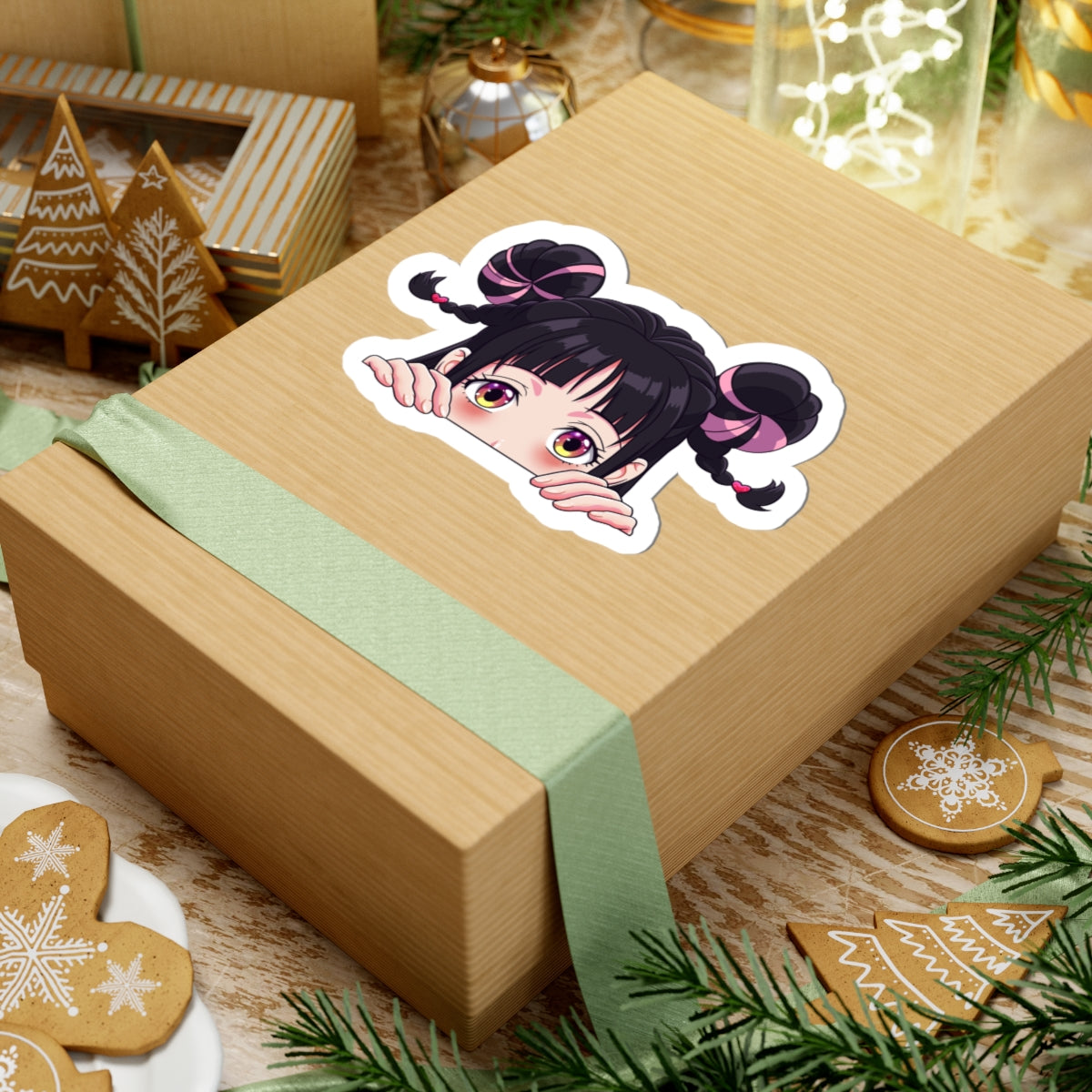 Kiss-Cut Stickers - Demon slayer nezuko