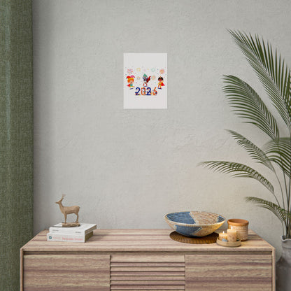 Rolled Posters - Super kiddo and other hero - [[{"value":"Wonderwear Kid"}]]