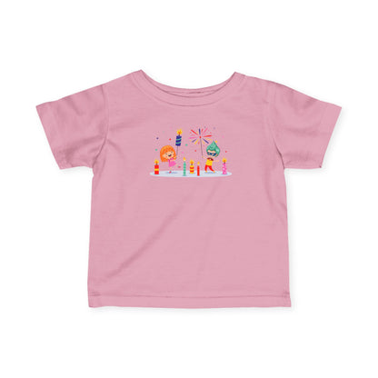 Infant Fine Jersey Tee - Super kiddo lighting fireworks - [[{"value":"Wonderwear Kid"}]]
