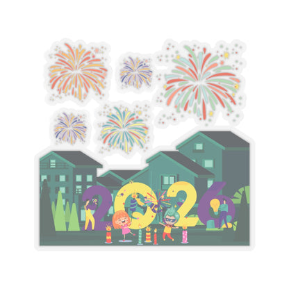 Kiss-Cut Stickers - Super kiddo on house - [[{"value":"Wonderwear Kid"}]]