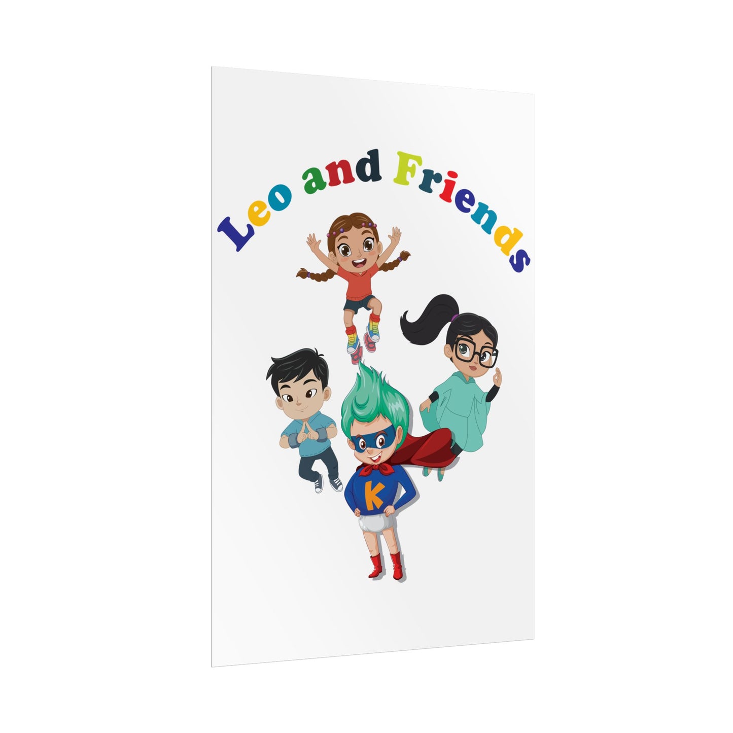 Rolled Posters - Leo & Friends - [[{"value":"Wonderwear Kid"}]]