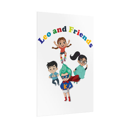 Rolled Posters - Leo & Friends - [[{"value":"Wonderwear Kid"}]]