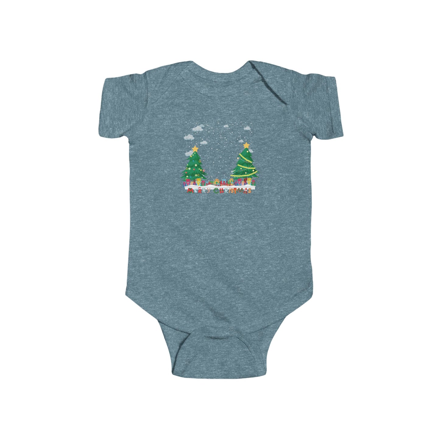 Infant Bodysuit - Christmas and snowing - [[{"value":"Wonderwear Kid"}]]