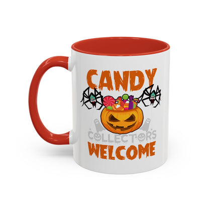 Accent Coffee Mug - Candy collectors by super kiddo Printify