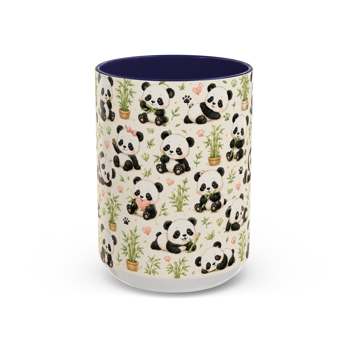 Accent Coffee Mug  (11/15 oz) - baby pandas