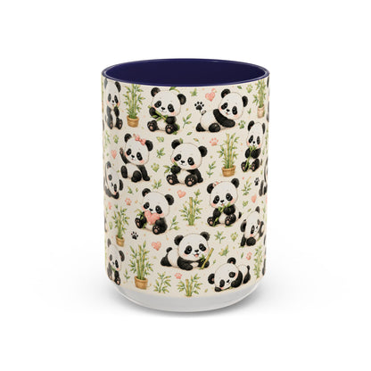 Accent Coffee Mug  (11/15 oz) - baby pandas