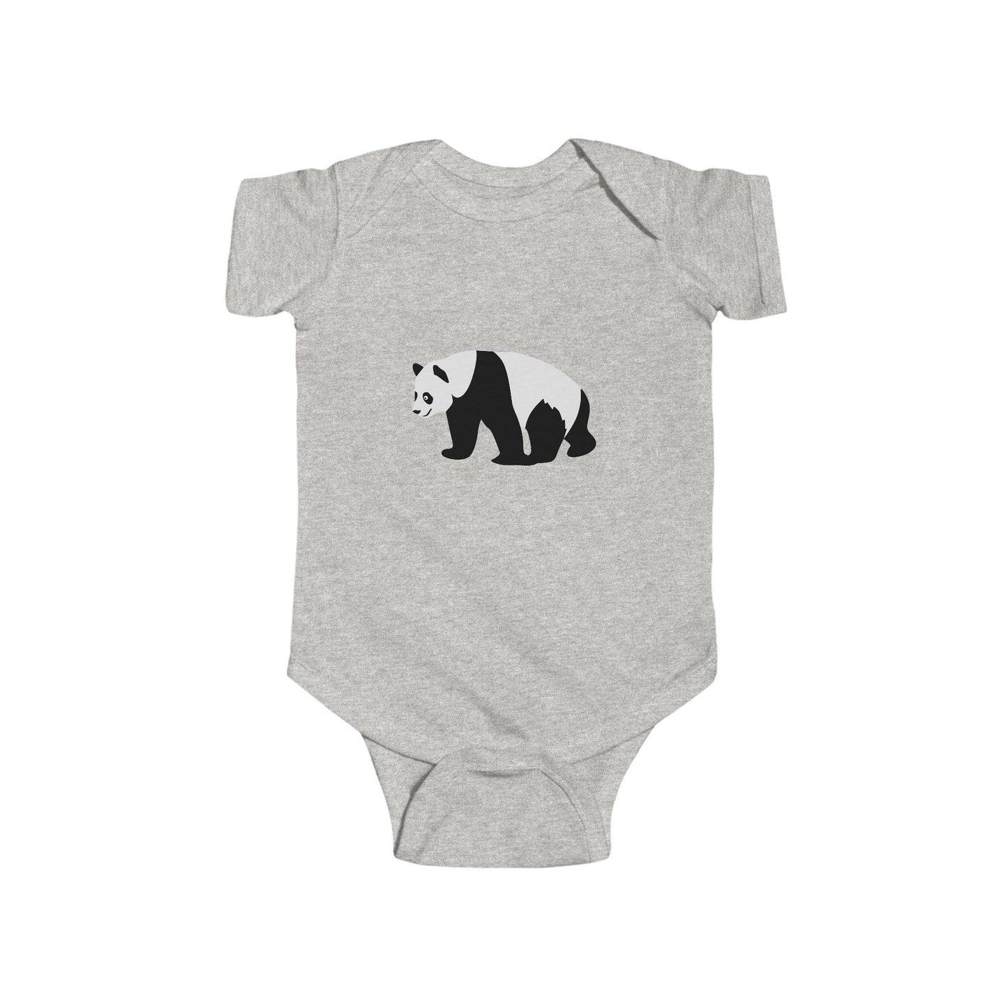 Infant Fine Jersey Bodysuit - walking panda