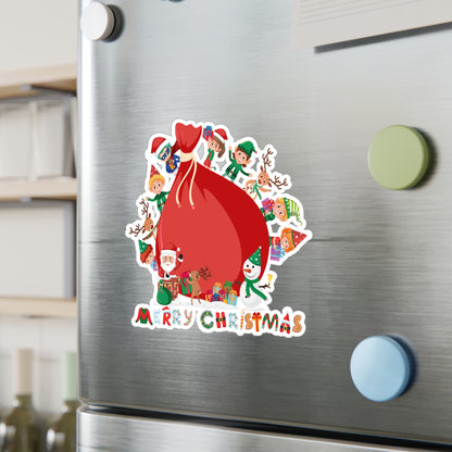Christmas Kiss-Cut Vinyl Decals – Super kiddo and big christmas gift - [[{"value":"Wonderwear Kid"}]]