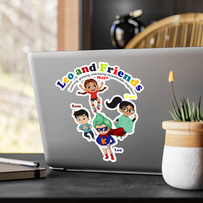 Halloween Kiss-Cut Vinyl Decals – Leo & Friends - Learning and growing - [[{"value":"Wonderwear Kid"}]]