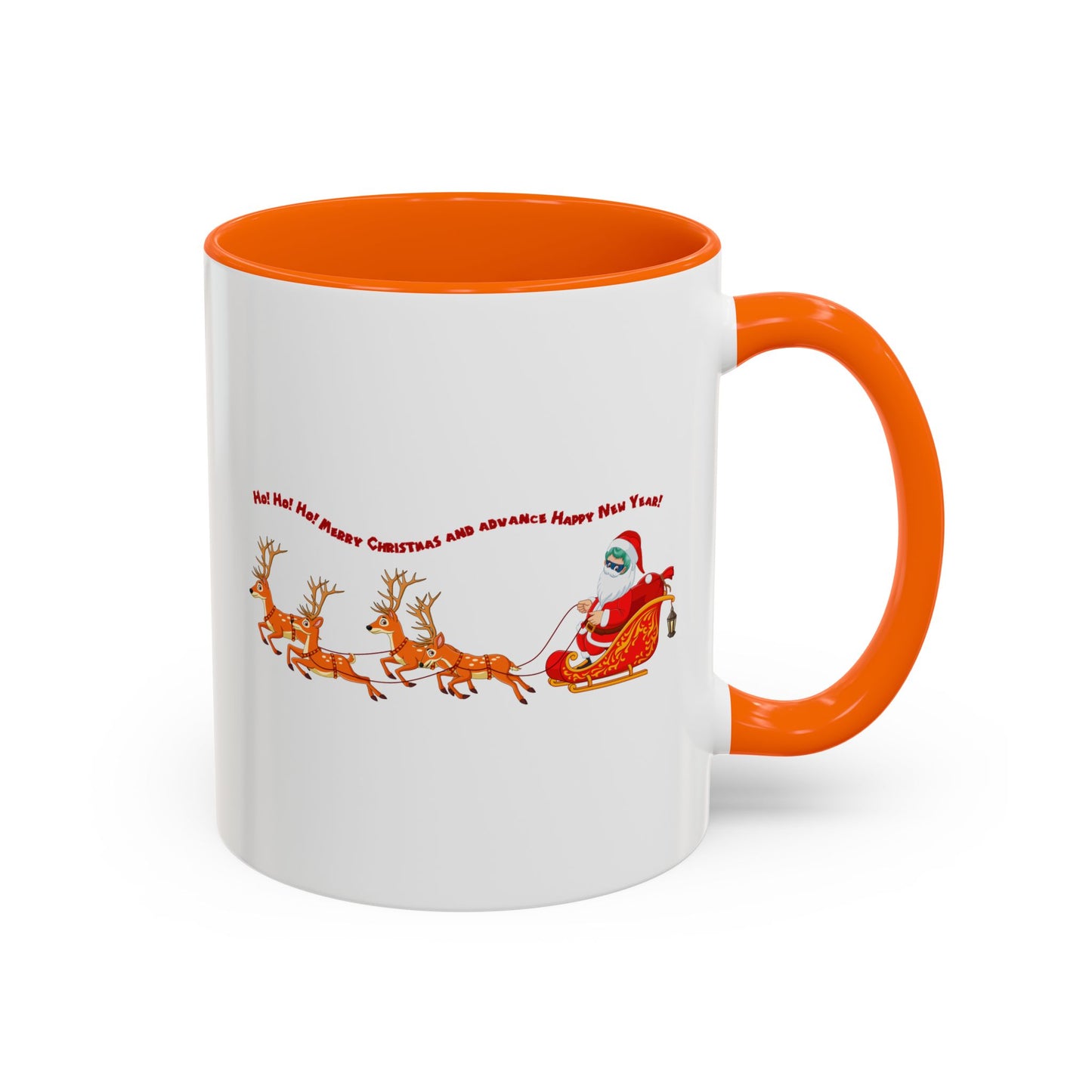 Accent Coffee Mug - Santa kiddo