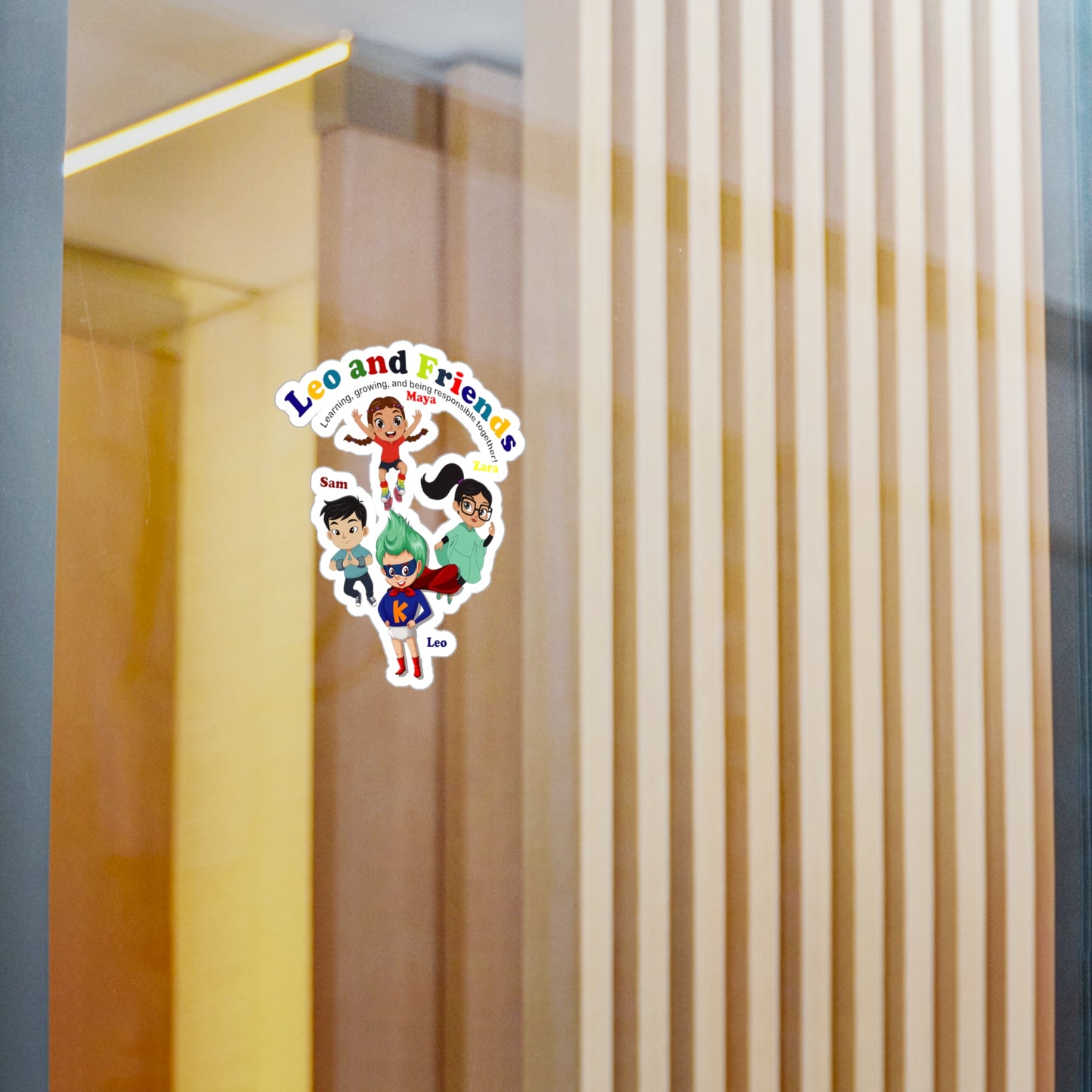 Halloween Kiss-Cut Vinyl Decals – Leo & Friends - Learning and growing - [[{"value":"Wonderwear Kid"}]]