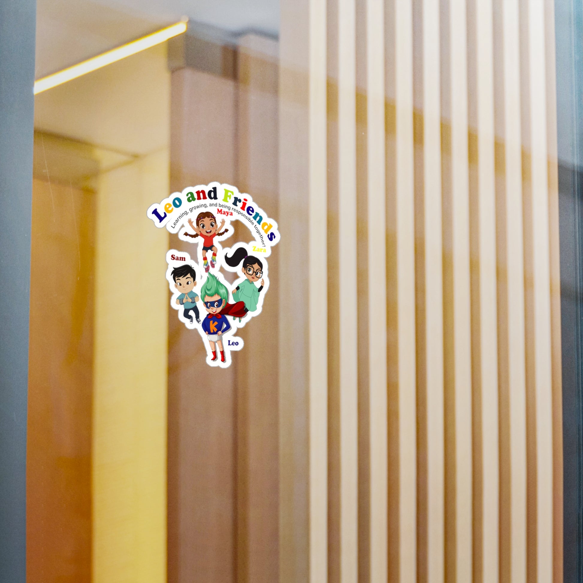 Halloween Kiss-Cut Vinyl Decals – Leo & Friends - Learning and growing - [[{"value":"Wonderwear Kid"}]]