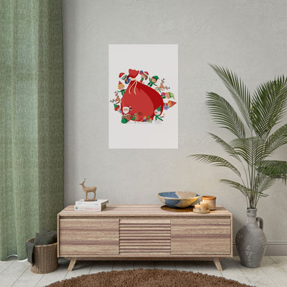 Rolled Posters - Super kiddo and big gift - [[{"value":"Wonderwear Kid"}]]