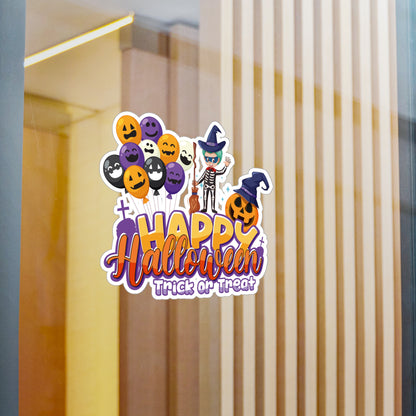 Halloween Kiss-Cut Vinyl Decals – Happy halloween trick or treat - [[{"value":"Wonderwear Kid"}]]