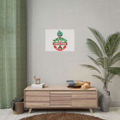 Rolled Posters - Merry chridtmas from super kiddo - [[{"value":"Wonderwear Kid"}]]
