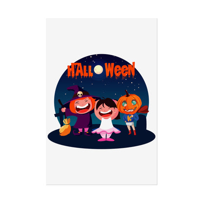 Rolled Posters - Super kiddo wearing pumpkin - [[{"value":"Wonderwear Kid"}]]