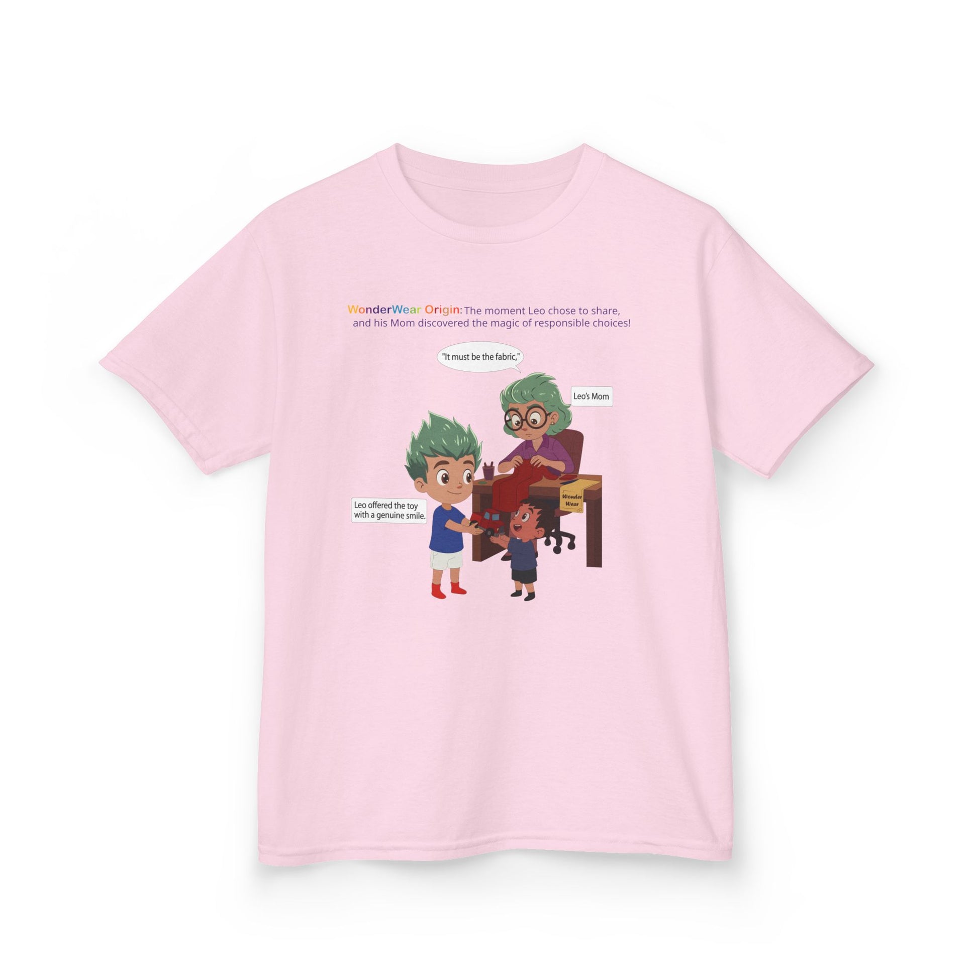 Kids Heavy Cotton™ Tee - WonderWear Origin - [[{"value":"Wonderwear Kid"}]]