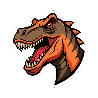 Kiss-Cut Vinyl Decals - Tyrannosaurus rex Printify