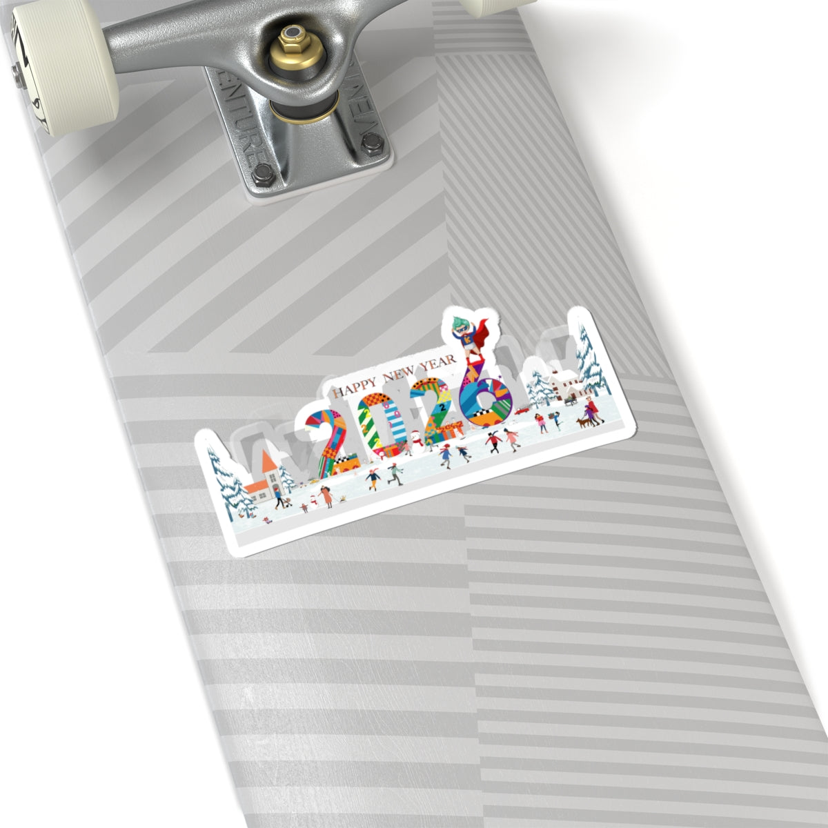 Kiss-Cut Stickers - Happy 2026 - [[{"value":"Wonderwear Kid"}]]