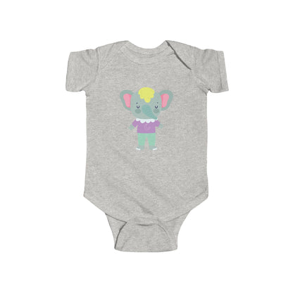 Adorable sleeping elephant infant bodysuit Printify