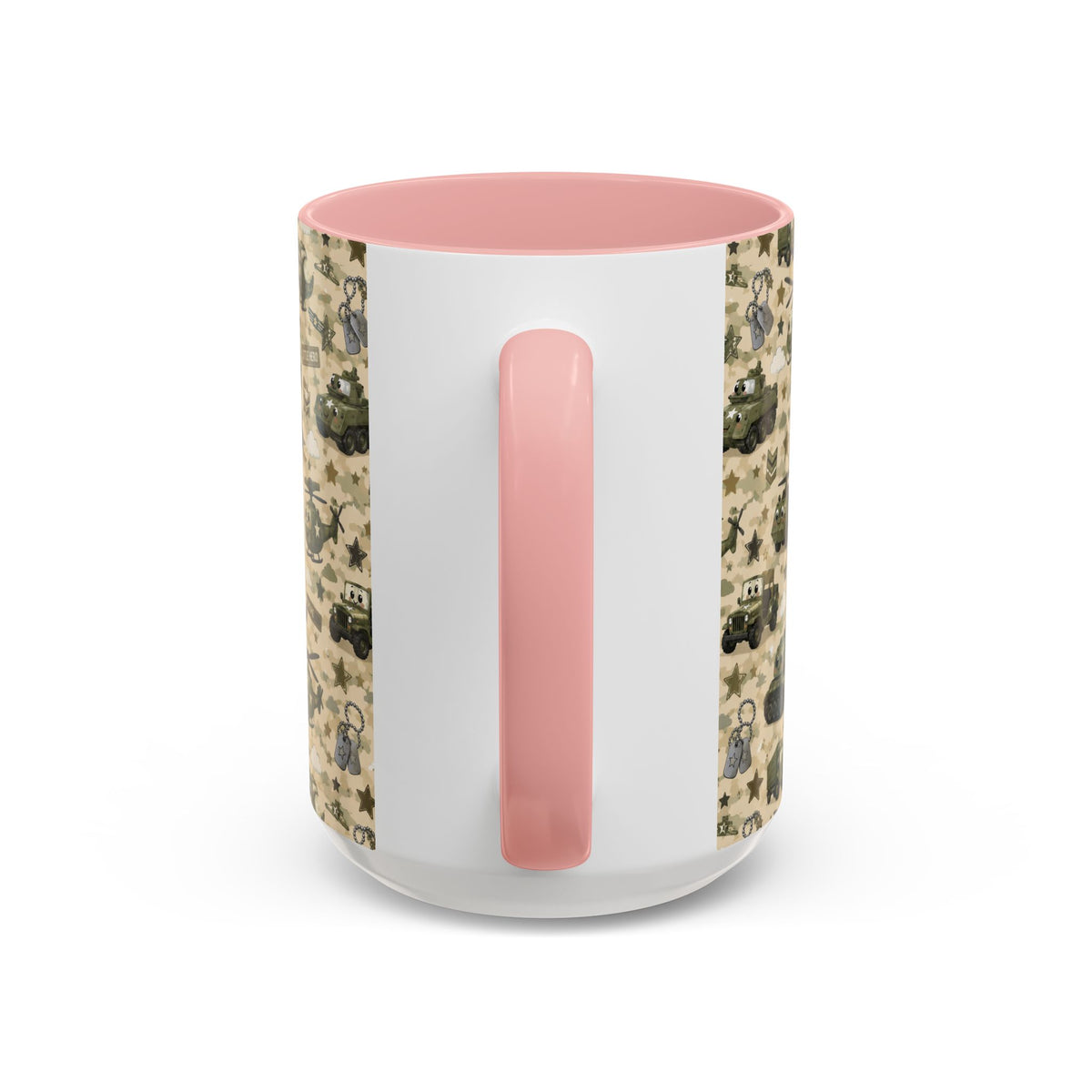 Accent Coffee Mug  (11/15 oz) - Military Kids