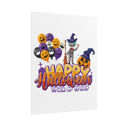 Rolled Posters - Happy halloween trick or treat - [[{"value":"Wonderwear Kid"}]]