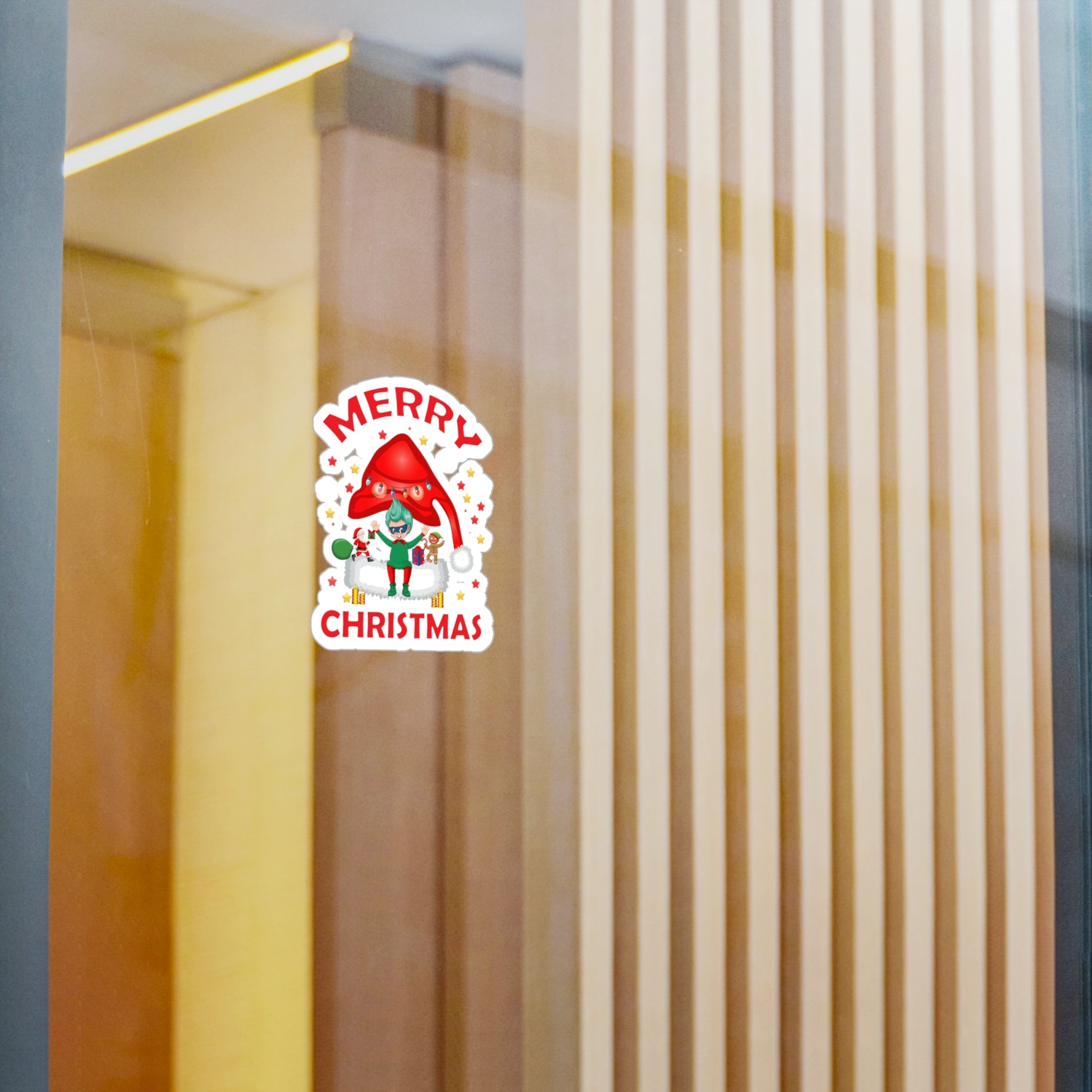 Christmas Kiss-Cut Vinyl Decals – Merry christmas - [[{"value":"Wonderwear Kid"}]]