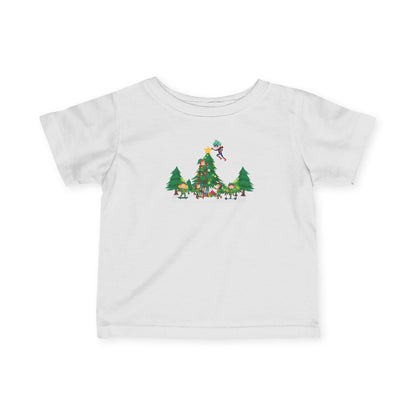 Infant Fine Jersey Tee - Super kiddo putting the stars - [[{"value":"Wonderwear Kid"}]]