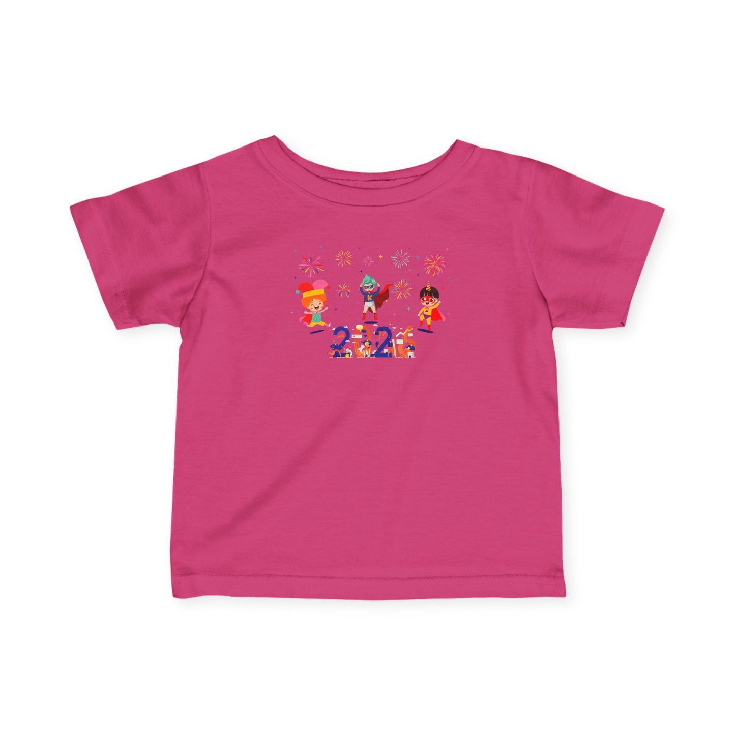 Infant Fine Jersey Tee - Super kiddo and other hero - [[{"value":"Wonderwear Kid"}]]