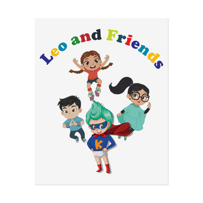 Rolled Posters - Leo & Friends - [[{"value":"Wonderwear Kid"}]]