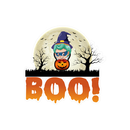 Halloween Kiss-Cut Vinyl Decals – Boo - [[{"value":"Wonderwear Kid"}]]