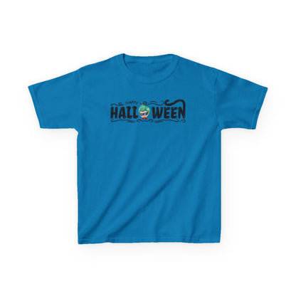 Kids Heavy Cotton™ Tee - Happy halloween by super kiddo Printify